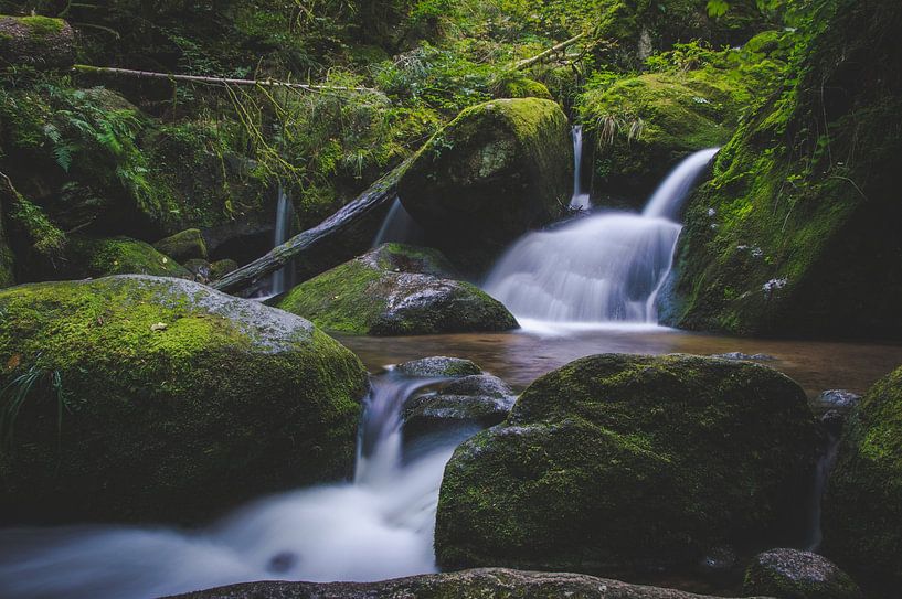 Gertelbach waterfall by Johan van Esch