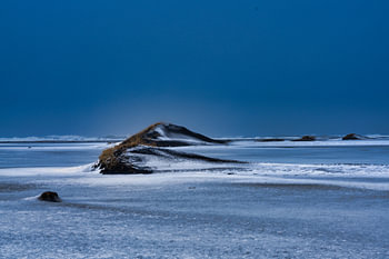 L'hiver en Islande, le froid se fait sentir