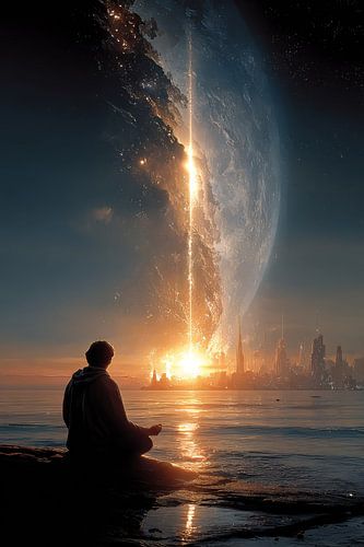 spiritual life meditation in the evening