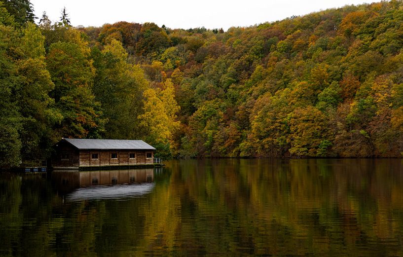 Der See von Nisramont von Nicola Mathu