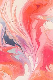 Suminagashi Marmorierte Textur #XXVIII von Studio XII