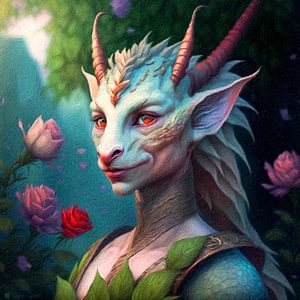 Dragon Queen van Gisela- Art for You
