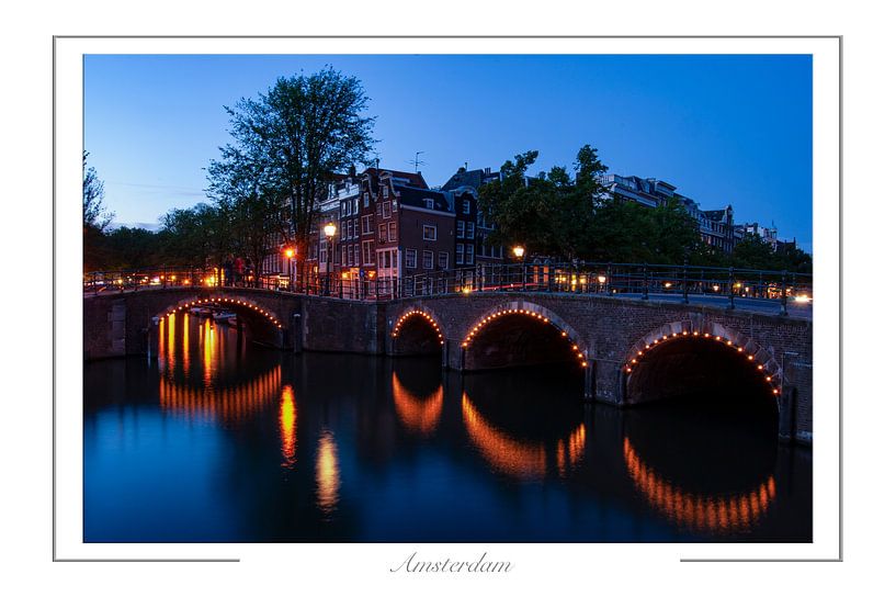 Grachten Amsterdam van Richard Wareham
