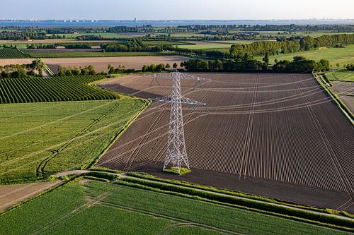 Luftaufnahme über Kwaddendame von Laura Vijverberg