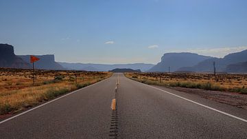 Route 128 naar Arches National Park, Moab van Sietske de Vries