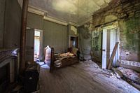 A room full of decay in a castle