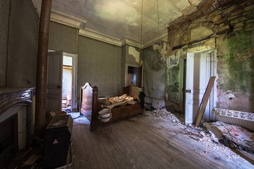 Een vergaande kamer in een Kasteel