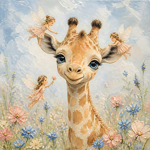 Traumwiese – Giraffe
