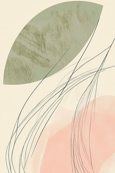 Abstracte vormen van Poster Art Shop