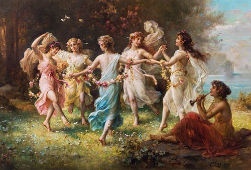Hans Zatzka, feeën dansen