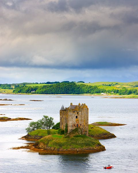 Castle Stalker, Scotland by Henk Meijer Photography