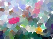 abstracte compositie in aquarel van Paul Nieuwendijk thumbnail