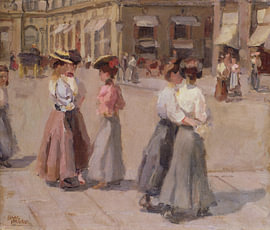 Ein Nachmittagsspaziergang, Isaac Israels