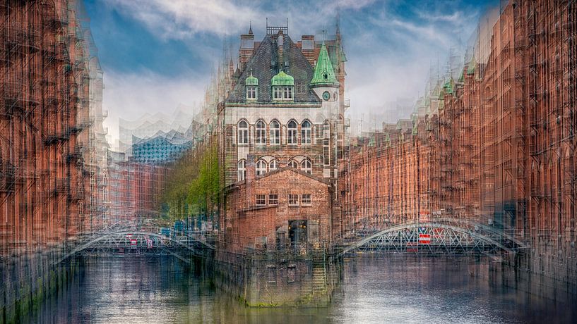 Hamburg | Wasserschloss - Speicherstadt von Nicole Holz