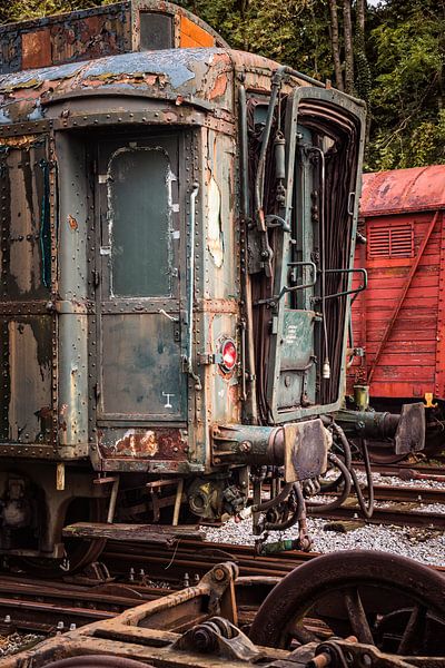 Wagon @ Gare du Hombourg by Rob Boon