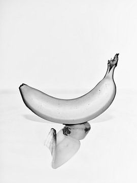 Reflectie banaan van Martijn Hoogendoorn