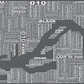 Rotterdam plattegrond van Stef van Campen