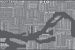 Carte de Rotterdam sur Stef van Campen