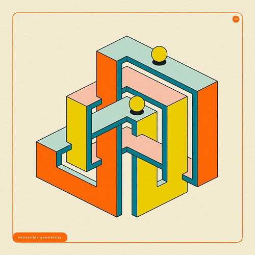 Unmögliche Geometrien 39 von Jazzberry Blue