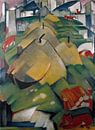 Franz Marc-Alpengebied (hooibergen) van finemasterpiece thumbnail