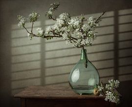 Still life with pear blossom by Elisabeth de Graag