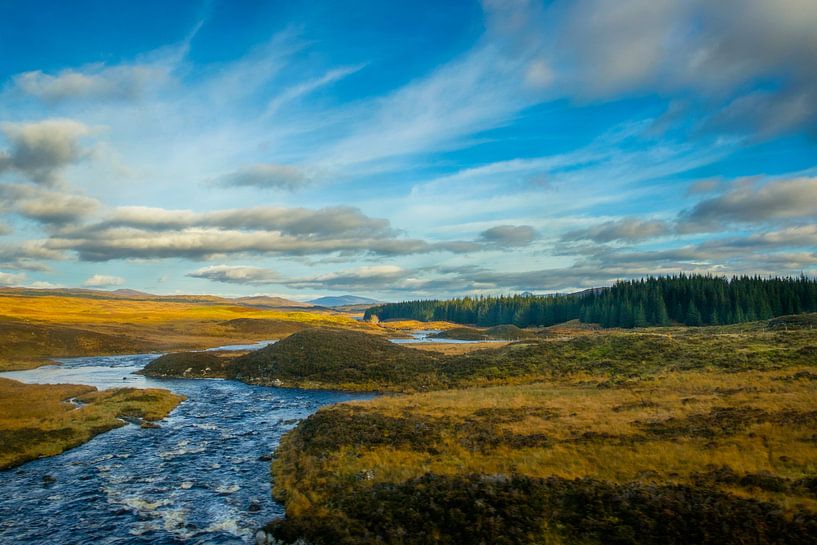 Beeindruckende Landschaft in Schottland von Lidewij Olive