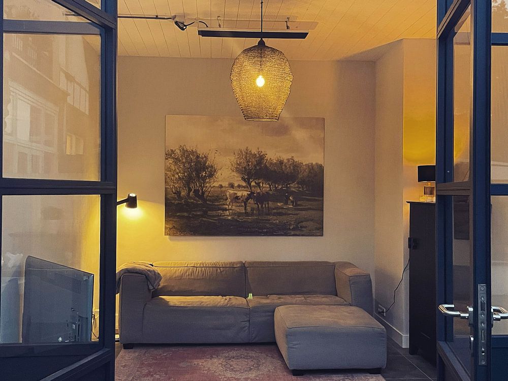 Vaches au bord d'un étang, Gerard Bilders 