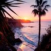 Laguna Beach bei Sonnenuntergang von Philippe HUGONNARD