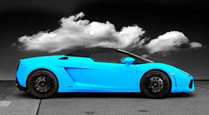 Lamborghini Gallardo LP560 Spyder in light blue von aRi F. Huber