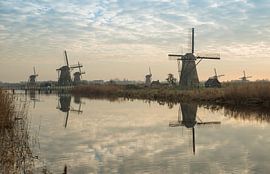 windmills in Kinderdijk Holland von ChrisWillemsen
