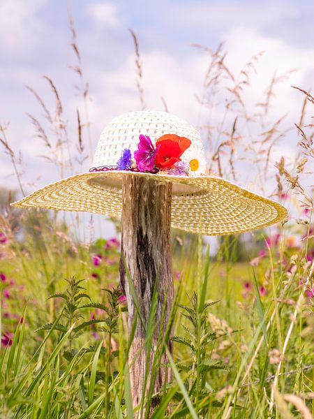 chapeau de fleur par Carina Meijer ÇaVa Fotografie