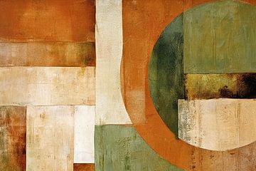 Terra Nova| Abstracte Kunst van Blikvanger Schilderijen