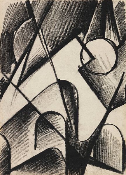 Kurt Schwitters - Z 101 Haute montagne (1918) par Peter Balan