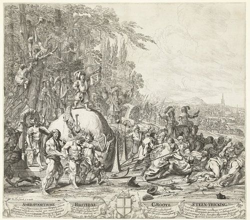 De Amersfoortse Steentrekking, 1661, Steven van Lamsweerde, naar Johannes van Wijckersloot, 1661
