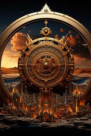 Wheel Of Time In The Sahara
