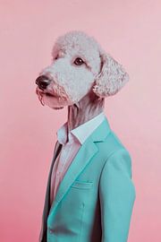 Bedlington Terrier by Poster Art Shop