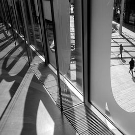 silhouettes in Almere Netherlands by Eugene Winthagen