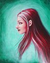 elf met rood haar van Marije du Bateau thumbnail