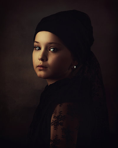 La sœur de la Jeune Fille à la boucle d'oreille de perle