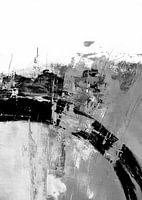 Schwarz weiß abstrakt