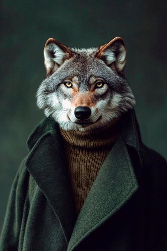 Wolven in elegante vermomming