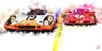 Le Mans side by side