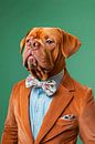 Bordeaux Dog van Poster Art Shop thumbnail