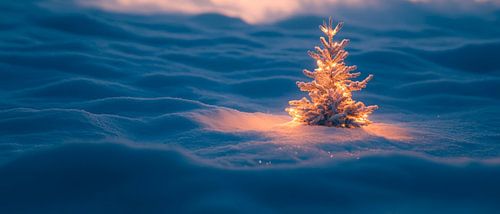 Christmas in the snow