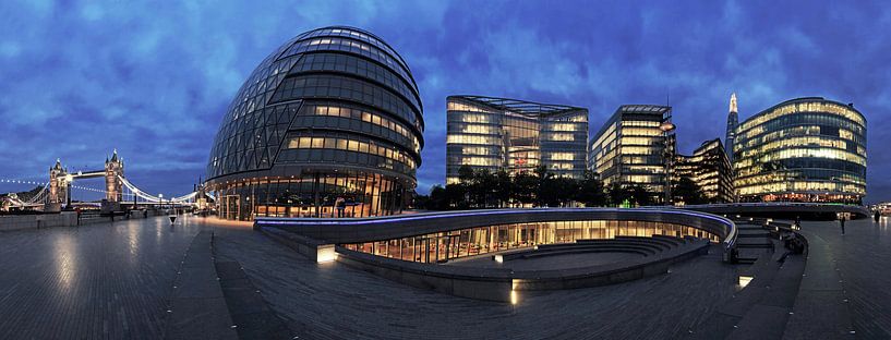 London skyline by Frank Herrmann