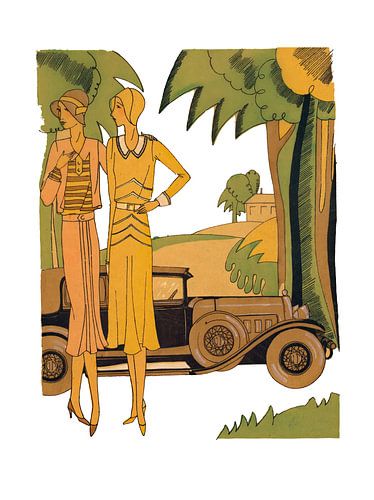 Fashion Paris Art Deco