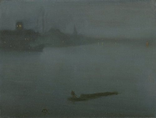 Nocturne in blauw en zilver, James Abbott McNeill Whistler....
