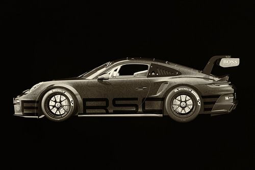 Porsche 911 GT-3 RS 2021 side