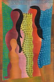 Composition with figures, Hendrik Nicolaas Werkman