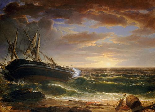 Asher Brown Durand,Het gestrande schip